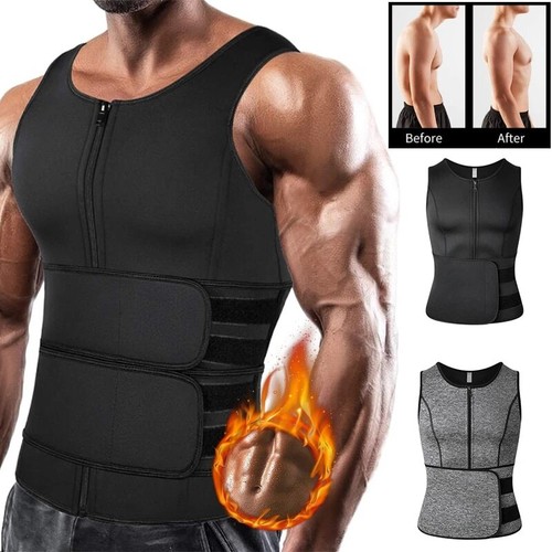 Men workout vest sauna suit - men's,