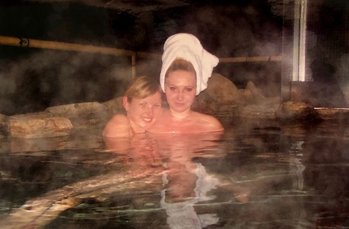 1990 two women - two, pool