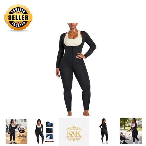 Women sauna suit with long - with,