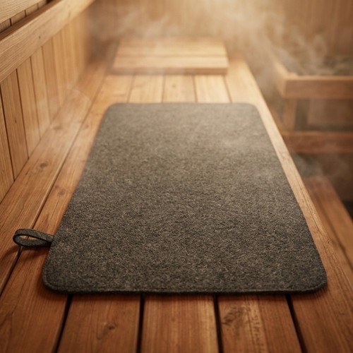 Wool sauna mat 5x23 - sauna, 28.5x23.5cm