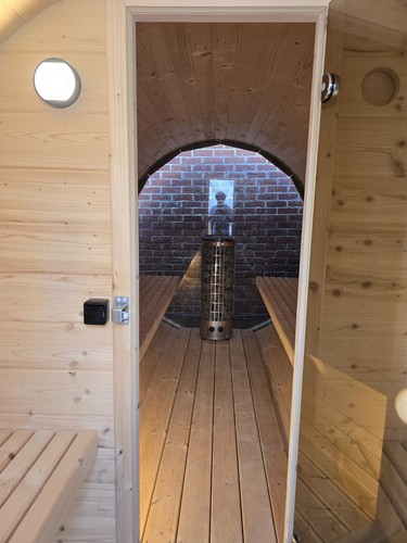 Sauna ice tub - &,